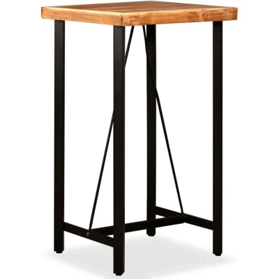 Image of vidaXL Bar Table 60x60x107 cm Solid Wood Acacia