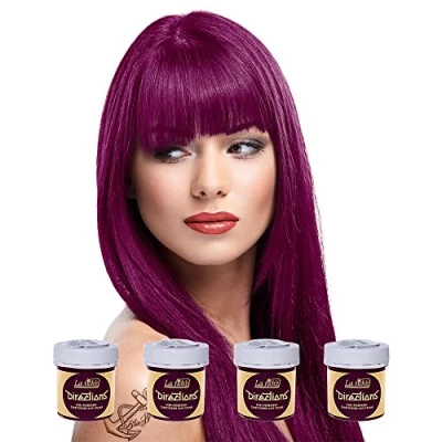 Image of La Riche Directions Set of 4 Semi Permanent Hair Colour 88ml Jars