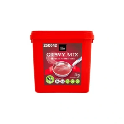 Image of Chef&#039;s Larder Gravy Mix for Meat and Vegetarian Dishes 2kg x 2