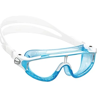 Image of Cressi Kids&#039; Baloo Swimming Goggles Lilac/White, Lilac/White Clear Lens, Junior