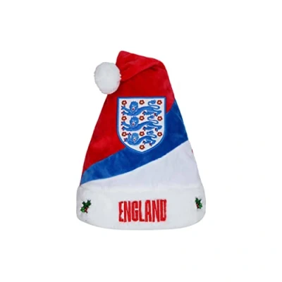 Image of FOCO International Football England Fan Christmas Xmas Santa Hat