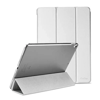 Image of ProCase for iPad Air 3rd 10.5&quot; 2019 / Pro 2017 Case, Ultra Slim Lightweight Cover with Translucent Back 10.5 Inch Silver