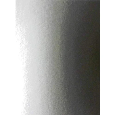 Image of A4 Mirror Silver Card Stock x10 Sheets, 300gsm (297mm x 210mm) Stella Crafts