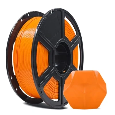 Image of FLASHFORGE 3D Printer Filament, PLA PRO Filament 1.75mm, 1KG Spool (2.2lbs), Dimensional Accuracy +/ 0.02mm for FDM Printers, Better Tenacity &amp; No Knotting (Orange)