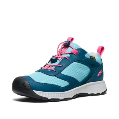 Image of KEEN Skua Waterproof Sneakers, Reef Waters/Rouge Red, 6 UK
