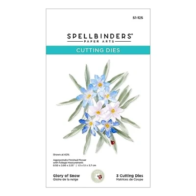 Image of Spellbinders Glory of Snow Etched Dies from The Garden Collection by Susan Tierney Cockburn
