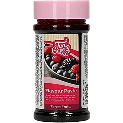 Image of FunCakes Flavour Paste Forest Fruits: Food flavourings, Great Taste, Perfect for Cake Decorating, Suitable Batter and Fillings. 120 g.