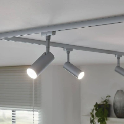 Image of Paulmann 95506 Tubo URail LED individual spot 237lm 4.5W 3000K 230V chrome matt rail system