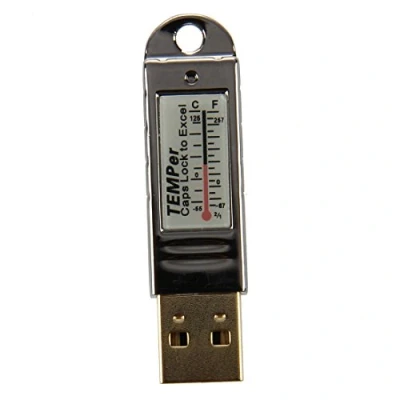 Image of Gold TEMPer PC Laptop USB Sensor Thermometer Temperature Data Recorder