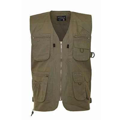 Image of Champion Mens Dale Country Clothing Polycotton BodyWarmer Olive 3XL