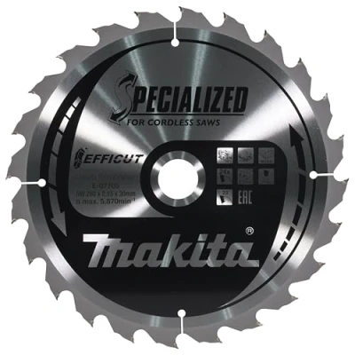 Image of Makita E 07705 TCT Efficut Saw Blade 260x30x24T