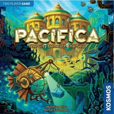 Image of Thames &amp; Kosmos Pacifica Strategy Game, Family Game For Games Night, Board Adults and Kids, 2 Players, Ages 10+