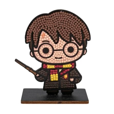 Image of CRYSTAL ART Harry Potter Diamond Collectable Wooden Figure Complete Kit