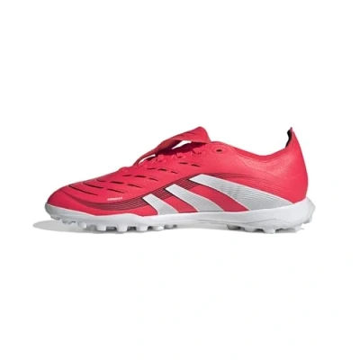 Image of adidas Performance Predator League turf Astro trainers, Men&#039;s, Size: 6, Lucid red/footwear white/core black Textile/synthetics