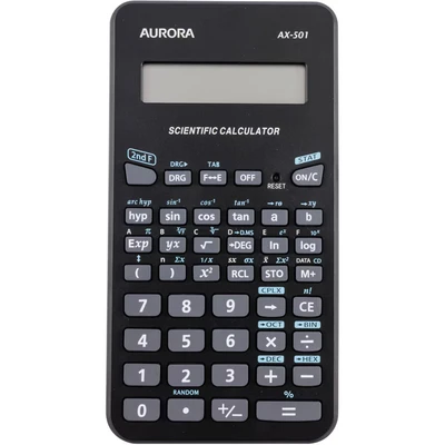 Image of Aurora AX 501 Scientific Calculator Black