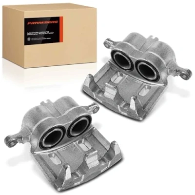 Image of Frankberg 2x Brake Caliper Front Left Right Compatible with X Trail T30 2.0L 2.2L 2.5L 2001 2013