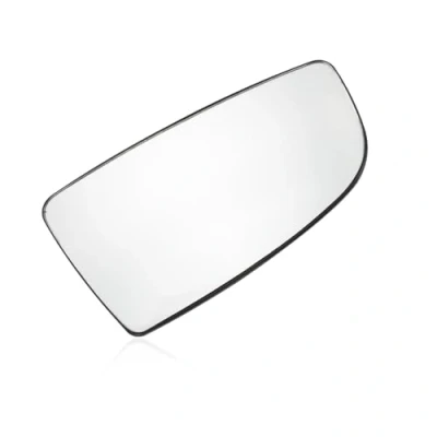 Image of Lower Wing Mirror Glass Right Side For Transit MK8 2014 Onwards 1855102 BK3117A700AB With Backing Plate