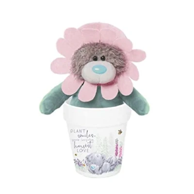 Image of Me to You Tatty Teddy Bear in Plant Pot Shaped Mug Official Collection! White