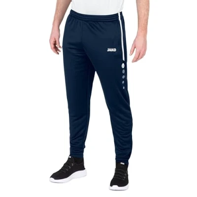 Image of JAKO Active Tracksuit bottoms, Men&#039;s, Size: Small, Navy/white