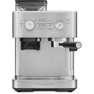 Image of KitchenAid Semi Automatic Espresso Machine With Burr Grinder