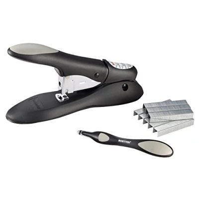Image of Bostitch Office Personal Heavy Duty No Jam Stapler Value Kit, 60 Sheets, Includes Push Style Staple Remover, Black (PHD 60R)