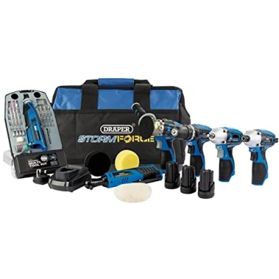 Image of Draper Storm Force� 10.8V Power Interchange Kit (11 Piece)