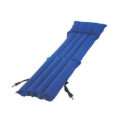 Image of Bestway Camping Airbed &amp; Chair Quick Inflation Sleep Mattress with Built In Pillow, Blue