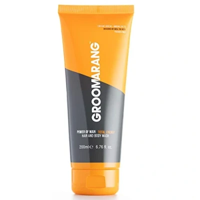 Image of Groomarang Power of Man ‘Total Energy’ Hair and Body Wash 200ml