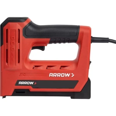 Image of Arrow ET501F Corded 5 in 1 Professional Electric Staple and Nail Gun, Wire Stapler, Brad Pin Nailer for Upholstery, Framing, Insulation, Crafts, Fencing, Cable