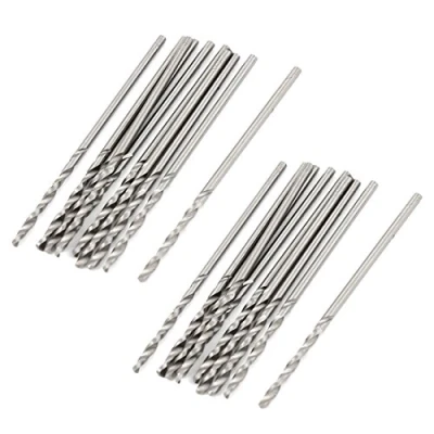 Image of Sourcingmap Electric Drill HSS 1.2mm Dia Tip Straight Shank Twist Bits 20PCS