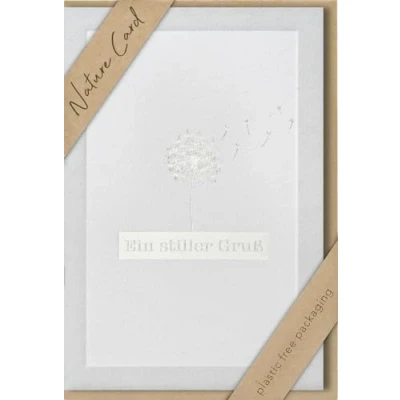 Image of bsb Sympathy Card with Loving Motif Nature Cards Envelope Thank You Mourning for 11.5 x 17 cm