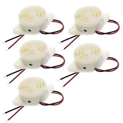 Image of Hailege 5pcs 95DB Alarm Buzzer SFM 27 High decibel 3 24V 12V Electronic Beep Intermittent Continuous