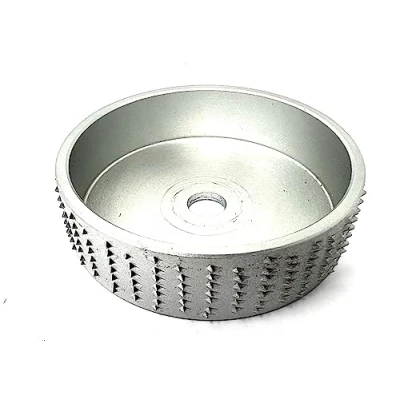 Image of Wellerwerkzeuge Rasp Disc Radial 76 x 10 mm for Mini Battery Angle Grinder such as Bosch GWS 12 Wood and Hoof Processing