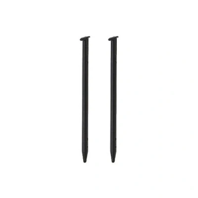Image of 2x Black Replacement Stylus Touch Screen Pens, Compatible with Nintendo NEW 3DS (NEW Smaller version)