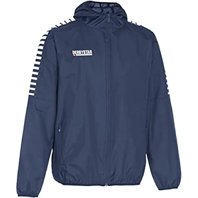 Image of Derbystar Hyper All Weather Jacket Kids Navy White, 128