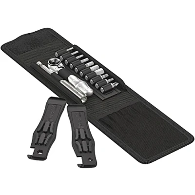 Image of Wera 05004170001 Bicycle Set 1, ratchet set, bicycle, 14 pieces , Black