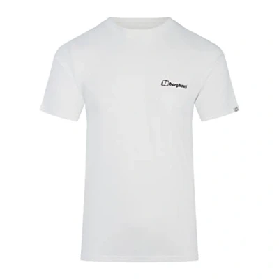 Image of Berghaus Men&#039;s Short Sleeve Graphic T Shirt, Dolomites White, S