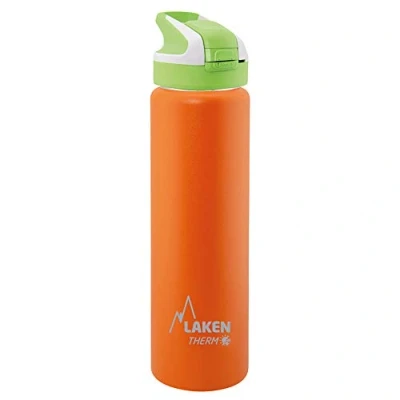 Image of Laken Unisex Adult Thermos Flask TS7O Flask, Orange, 18/8 0.75 L