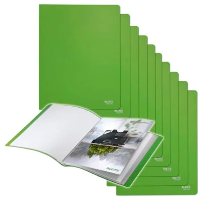 Image of Leitz Recycle Display Book 20 Pockets Green