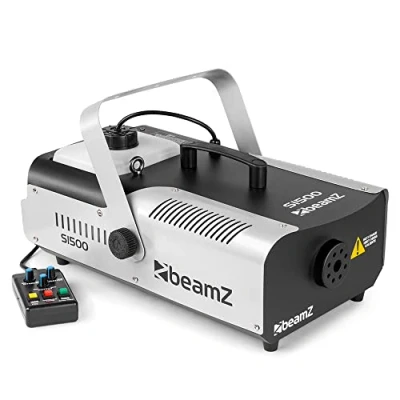 Image of BeamZ Smoke Machine DMX Disco DJ Fog Effect Halloween Party Fogger 1500W