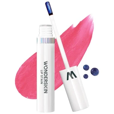 Image of Wonderskin Wonder Blading One Step Lip Stain Masque, Long Lasting &amp; Go Tint Color, Transfer Proof, Matte Finish, Waterproof Formula (Sweetheart Masque)