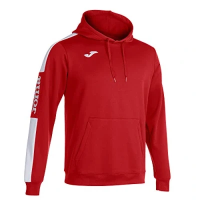 Image of Joma championship iv red white hooded sweatshirt