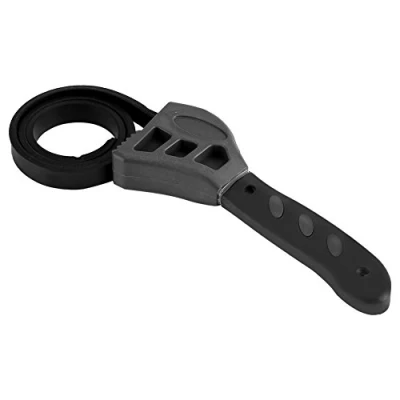 Image of 500mm Multi Tool Wrench, Adjustable Rubber Strap Wrench Jar Lids Tighten Loosen Plumbing Universal Oil Filter Spanner Removal