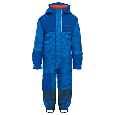 Image of Vaude Kids Snow Cup Overall AOP Radiate Blue, 92