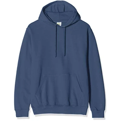 Image of AWDis Men&#039;s College Hoodie, Blue (Air Force Blue), Large