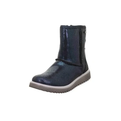 Image of Superfit Girl&#039;s LORA warm gefütterte Gore Tex Stiefel, SCHWARZ/BLAU 0020