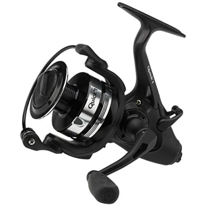 Image of DAM Quick 1 FS, Fishing Reel, Spinning Reels,High Speed Reel with Smooth Drag System for Ultimate Performance, Unisex, Black, 5000