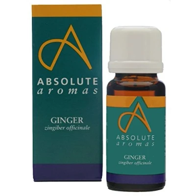 Image of Absolute Aromas Ginger Essential Oil 10ml Pure, Natural, Undiluted and Cruelty Free