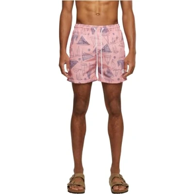 Image of Urban Classics Men&#039;s Pattern Swim Shorts, Yacht AOP, L