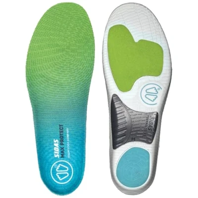Image of Sidas Max Protect Activ Slim Multisport Insoles Unisex Adult, Grey, FR: M (Manufacturer&#039;s Size: M: 39 41)